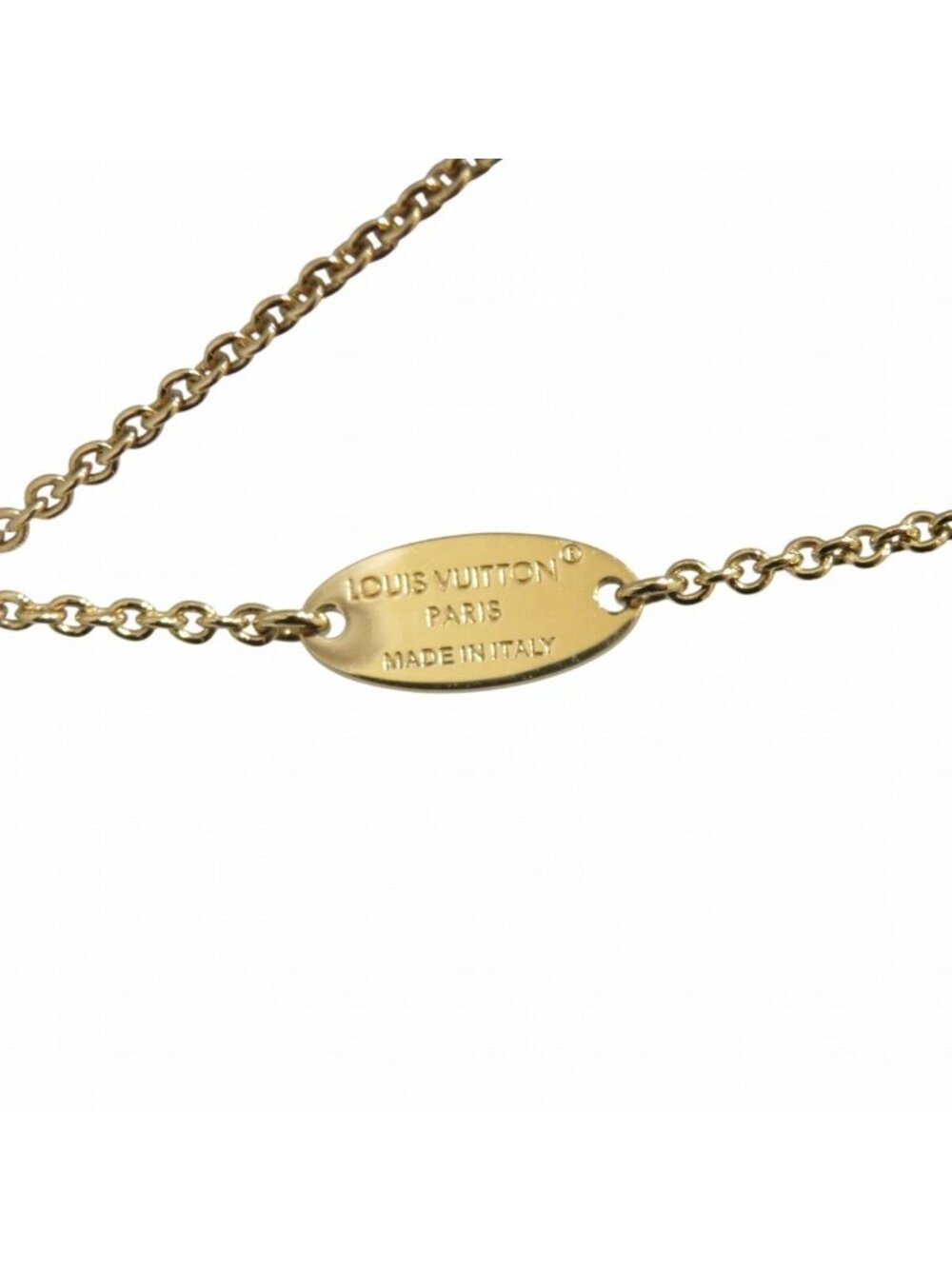 Louis Vuitton Iconic Logo Necklace 45 cm - Picture 5 of 9